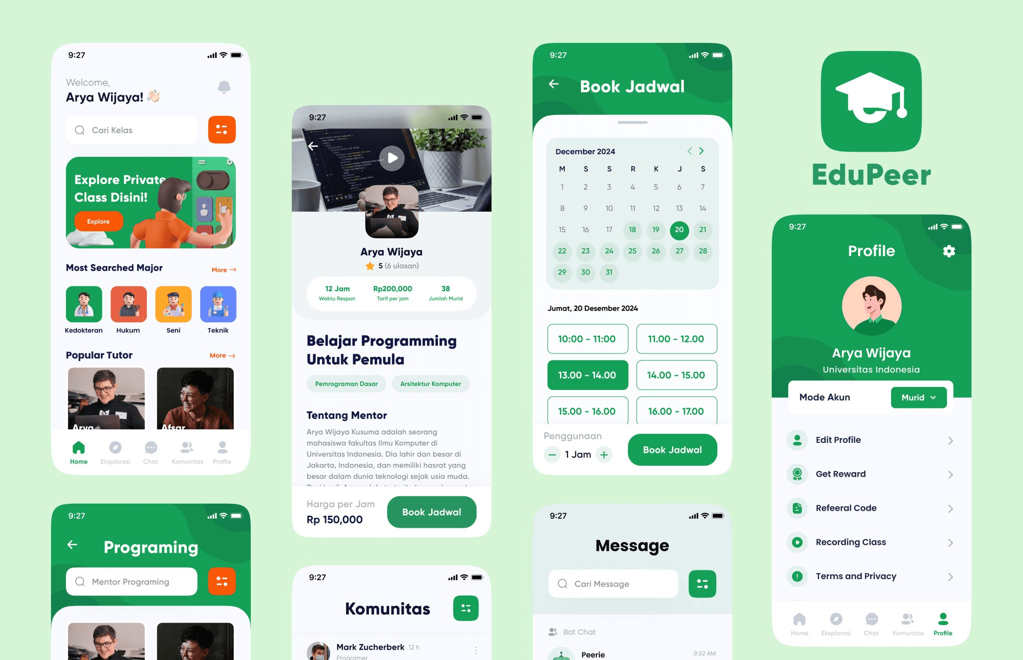 Edupeer — project screenshot