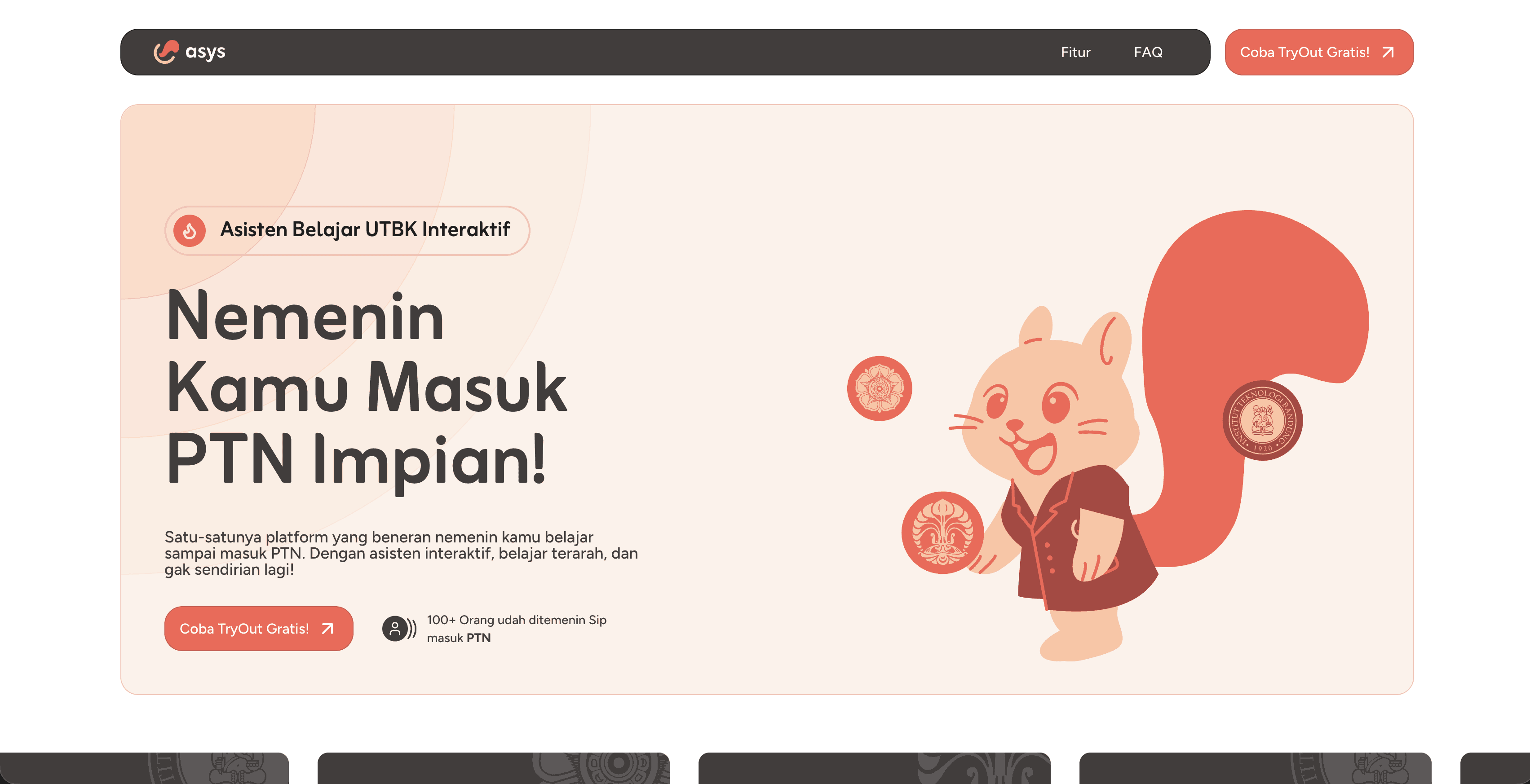 Asys Academy — project screenshot